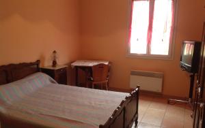 Postel nebo postele na pokoji v ubytování Lotissement campagne la tour g2561