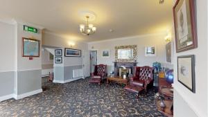 Ruang duduk di Milltown House Dingle