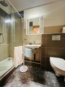 Koupelna v ubytování Hotel Steinhoff
