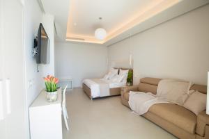 TV o dispositivi per l'intrattenimento presso Scirocco Boutique Eco Hotel