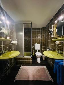 Koupelna v ubytování Hotel Steinhoff