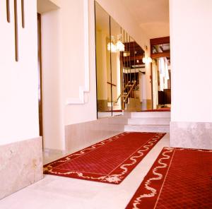 Ένα ή περισσότερα κρεβάτια σε δωμάτιο στο Hotel An Der Wien