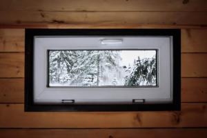 Meža namiņš Upeskrasti om vinteren