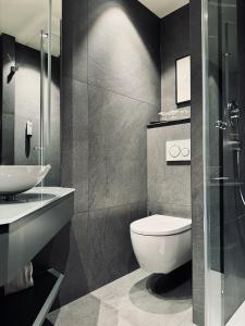 Koupelna v ubytování Landhotel Bellevue