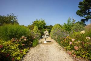 Malouinière Guillaume Onffroy外面的花园