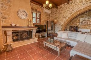 Posezení v ubytování Villa Dimmare by PosarelliVillas