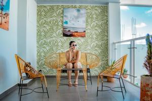 Posezení v ubytování El Cairo Hotel