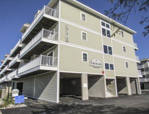 a large building with balconies on the side of it at LUC 2Bed Bayside Condo in Ocean City