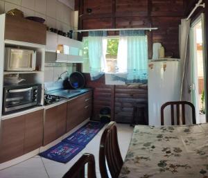 Nhà bếp/bếp nhỏ tại Morada Ipê Amarelo