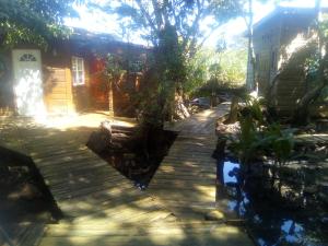 Vườn quanh casa de huéspedes selvatica