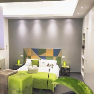 Ένα ή περισσότερα κρεβάτια σε δωμάτιο στο Casa Brunetti
