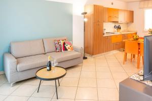 Kuchyň nebo kuchyňský kout v ubytování Hotel Taormina