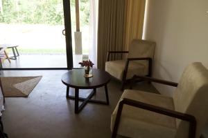 Posezení v ubytování Maho Boutique Hotel