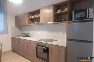 Una cocina o zona de cocina en Rest in style