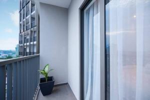 Μπαλκόνι ή βεράντα στο Unique Skyline Apartments