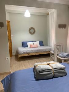 Postel nebo postele na pokoji v ubytování El Mirador de Calatayud