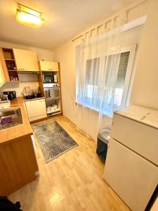 Kuchyň nebo kuchyňský kout v ubytování Quiet Apartment near Airport Vienna #2