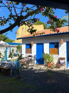 Zahrada ubytování Vila Oia 200 m da praia