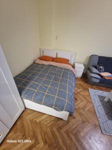 Postel nebo postele na pokoji v ubytování Park Oaza