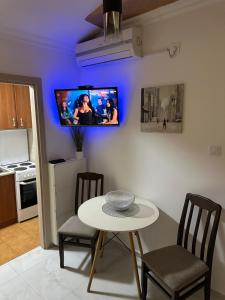 Kuchyň nebo kuchyňský kout v ubytování Apartment JANJA
