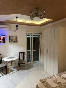 TV a/nebo společenská místnost v ubytování Apartment JANJA