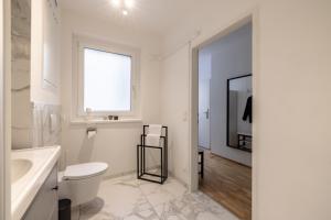 Koupelna v ubytování EA-Modernes Studio nähe Hauptplatz