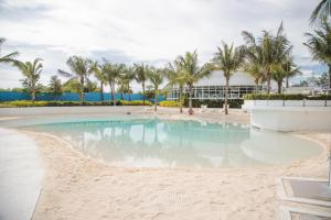 The swimming pool at or close to Studio for Couples with Soft Bed and Beach View