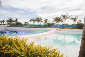 The swimming pool at or close to Studio for Couples with Soft Bed and Beach View