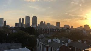 a view of a city skyline with buildings at The Frenchman 2bed - 2 bath in New Orleans