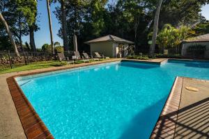 The swimming pool at or close to Invercauld House