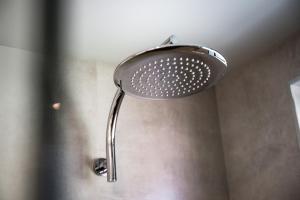 A bathroom at Invercauld House