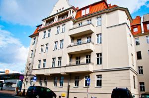 Budynek, w którym mieści się apartament