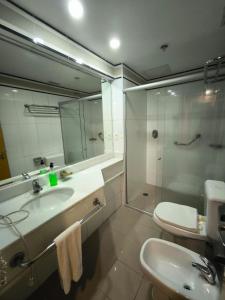 Koupelna v ubytování Inter Paulista - Flat Hotel