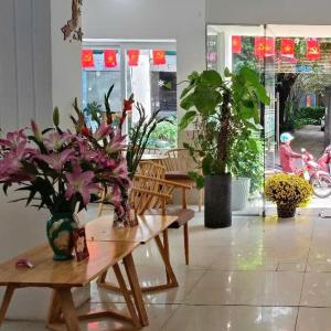 Zahrada ubytování HOTEL NGUYEN ANH