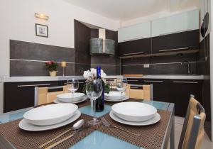 Kuchyňa alebo kuchynka v ubytovaní Apartment Volme