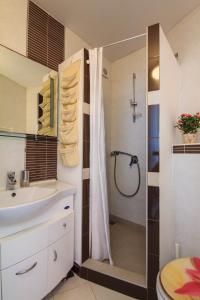 Kúpeľňa v ubytovaní Apartment Volme