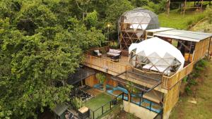 Zahrada ubytování MACA GLAMPING