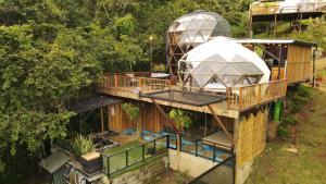 Zahrada ubytování MACA GLAMPING