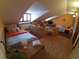 Postelja oz. postelje v sobi nastanitve Hotel Atrium