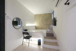 Postel nebo postele na pokoji v ubytování Loft 82