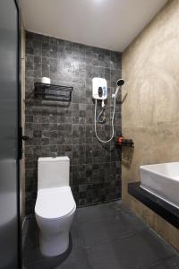 Koupelna v ubytování Loft 82
