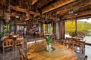 Restaurace v ubytování Longji B&B in Cloud