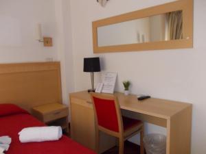 Sjónvarps- og/eða afþreyingartæki á Hotel Catania Town