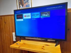 TV a/nebo společenská místnost v ubytování A casa di Olly