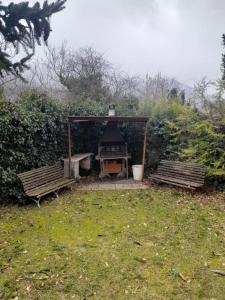 Zahrada ubytování A casa di Olly