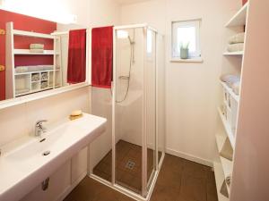 Vannituba majutusasutuses Holiday village Präbichl, Vordernberg