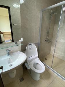 Ένα μπάνιο στο 欣欣背包商旅青旅酒店3館