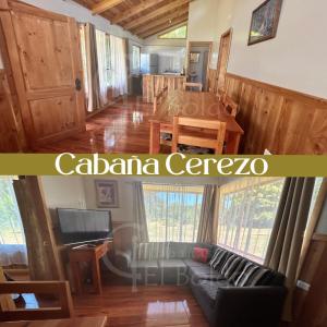 Posezení v ubytování Cabañas El Boldo