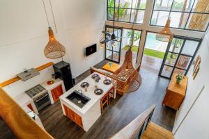 Η κουζίνα ή μικρή κουζίνα στο Soho Loft