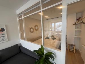 Postel nebo postele na pokoji v ubytování IMEDA Apartamentos MONTE GORBEA